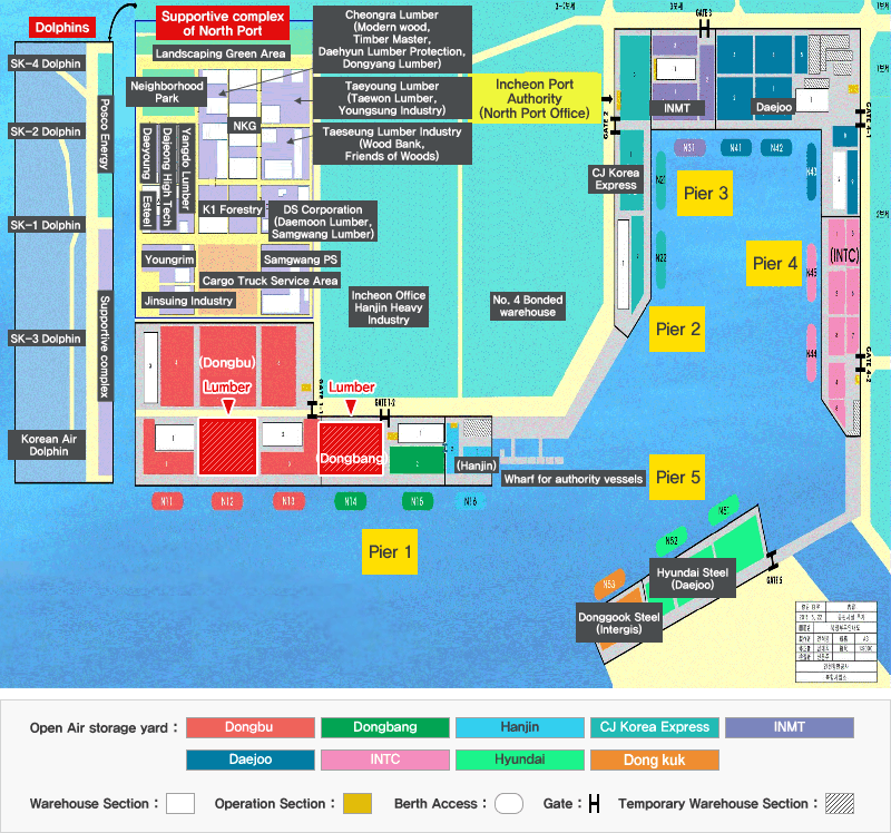 Guide Map for North Port